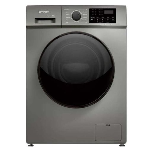 Skyworth F80415VB Front Load 8kg, Automatic Washer - Tim Grey(1YR WRTY)