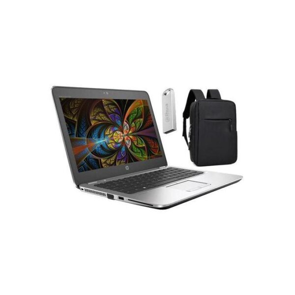 HP Refurbished EliteBook 820 G3-Intel Core I5 (6th Gen)-8GB RAM-256GB SSD-WIN 10-Silver + Laptop Bag
